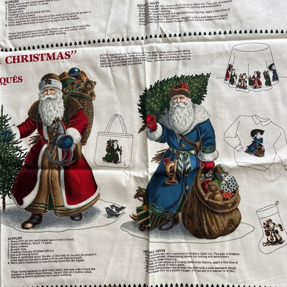 2 x Fabric Applique Panels‎ 
